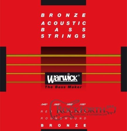 Warwick Red Label 4 Húros 45 - 105/ Bronze Akusztikus Basszushúr