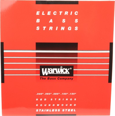 46300 M Warwick Red Label 5 Húros 40 - 130/ Nikkel Basszusgitárhúr