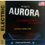 Aurora elektromos gitár húrkészlet, 10-46, kék