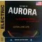 Aurora elektromos gitár húrkészlet, 11-50, színes