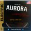 Aurora elektromos gitár húrkészlet, 11-50, ezüst