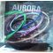 Aurora elektromos gitár húrkészlet, 09-52, 7 húros gitárhoz, fekete