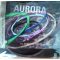 Aurora elektromos gitár húrkészlet, 09-52, 7 húros gitárhoz, ezüst