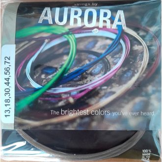   Aurora elektromos gitár húrkészlet (bariton), 13-72, ezüst