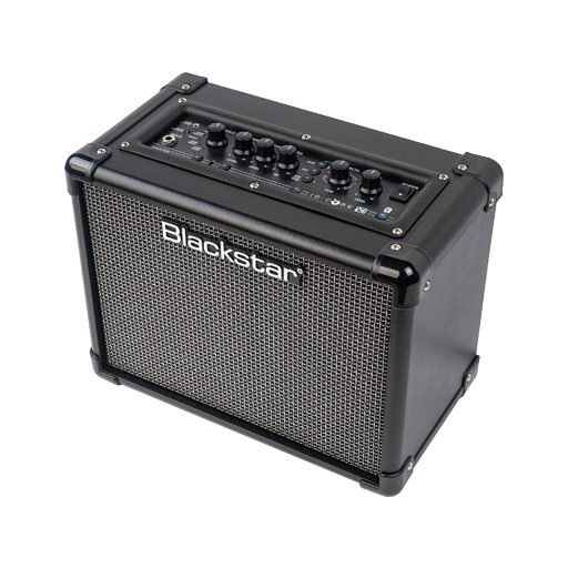 BLACKSTAR Elektromos Gitár Kombó Erősítő,  ID:Core 10 V4, Bluetooth, 10W, 2x3", Fekete