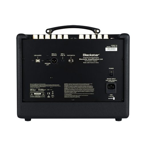 BLACKSTAR Akusztikus Gitár Kombó Erősítő,   Sonnet 60, 60W, 1x6.5"/1x1", Fekete