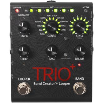 DIGITECH Effekt Pedál, Trio+, Band Creator és Looper