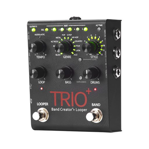 DIGITECH Effekt Pedál, Trio+, Band Creator és Looper