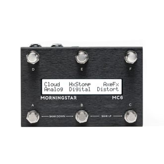 Morningstar MC6 Teljesen Programozható MIDI Kontroller