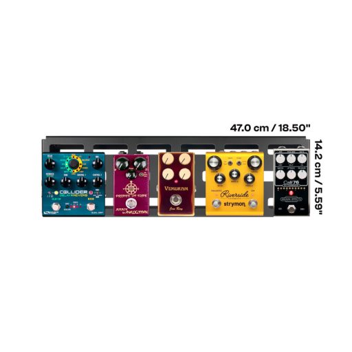 RockBoard DUO 2.1, Pedalboard - Kemény tokkal