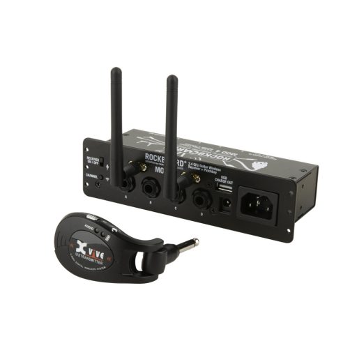 RockBoard MOD 4 & U2 Transmitter - 2.4 GHz Guitar Wireless Receiver, Transmitter + TRS Patchbay