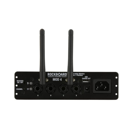 RockBoard MOD 4 & U2 Transmitter - 2.4 GHz Guitar Wireless Receiver, Transmitter + TRS Patchbay