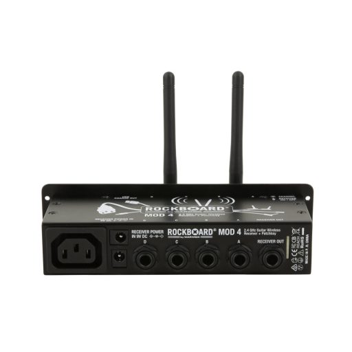 RockBoard MOD 4 & U2 Transmitter - 2.4 GHz Guitar Wireless Receiver, Transmitter + TRS Patchbay