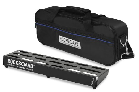 RockBoard DUO 2.1, Pedalboard with Gig Bag