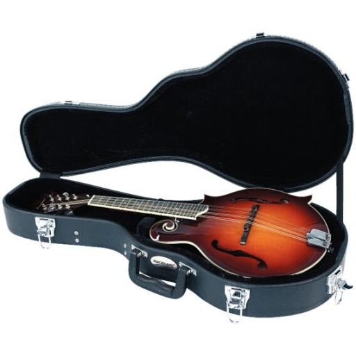 RockCase RC10641 - Standard Line - Mandolin keménytok (nagyméretű), domború fedéllel, íves kialakítással