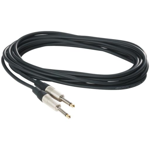 RockCable Hangszerkábel - egyenes TS (6.3 mm / 1/4"), 6 m / 19.7 ft
