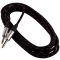 RockCable Hangszerkábel - egyenes TS (6.3 mm / 1/4"), 6 m / 19.7 ft, piros/fekete
