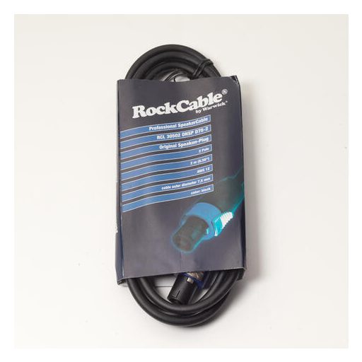 RockCable Hangfalkábel - Speakon Plug (2-pole) - 2 m / 6.6 ft