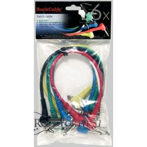 Warwick RockCable Standard Patchcable 15 Cm, Döntött