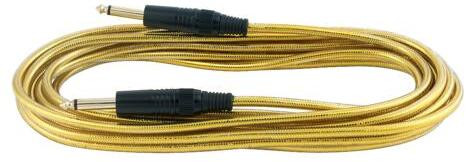 Warwick Rockcable® 6M Arany/Ezüst Hangszerkábel