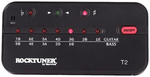 RockTuner T2 - Digitális hangoló gitárhoz