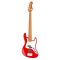 Sadowsky MetroExpress 21-Fret Hybrid P/J Bass, 5-Húros - Solid Candy Apple Red Metallic High Polish
