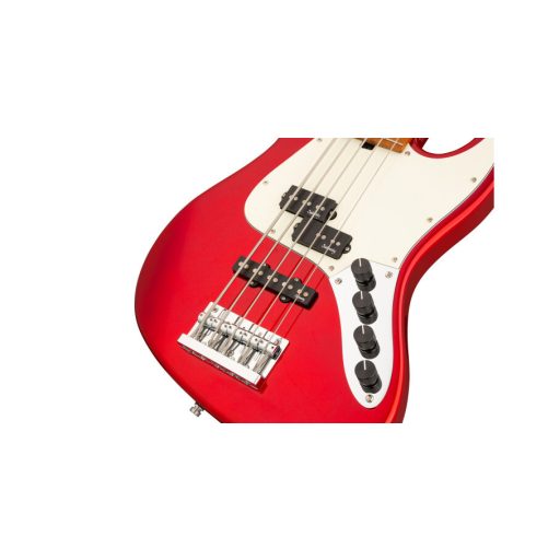 Sadowsky MetroExpress 21-Fret Hybrid P/J Bass, 5-Húros - Solid Candy Apple Red Metallic High Polish