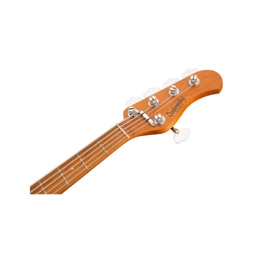 Sadowsky MetroExpress 21-Fret Hybrid P/J Bass, 5-Húros - Solid Candy Apple Red Metallic High Polish