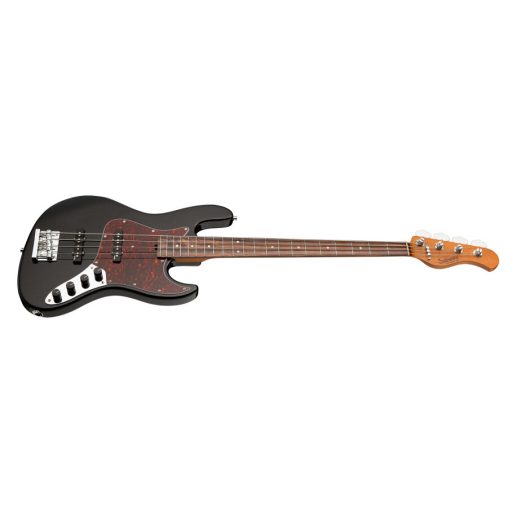 Sadowsky MetroExpress 21-Fret Vintage J/J Bass, 4-Húros - Solid Black High Polish