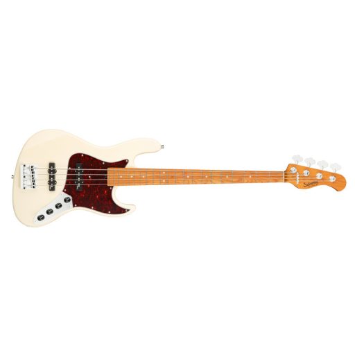 Sadowsky MetroExpress 21-Fret Vintage J/J Bass, 4-Húros - Solid Olympic White High Polish
