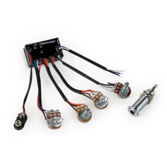   Warwick RockBass  Active 2-sávos elektronika aktív hangszedőkhöz (hangerő / kiegyensúlyozott / magas hangok)