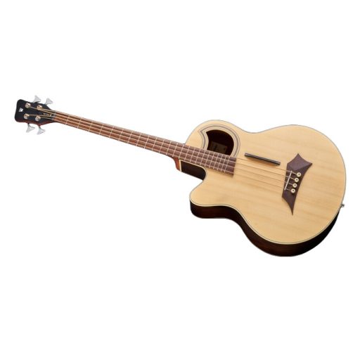 Warwick RockBass Alien Deluxe, Balkezes, 4-Húros - Natural Transparent Satin