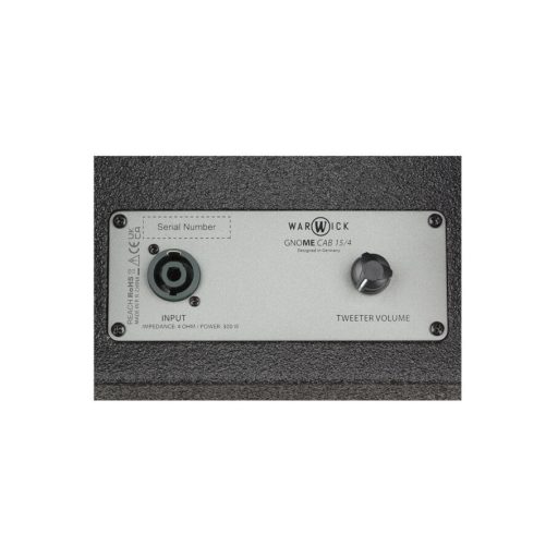 Warwick Gnome Pro CAB 300Wattos 4 Ohm-os 1 x 15" Hangfal - Piezo magassal