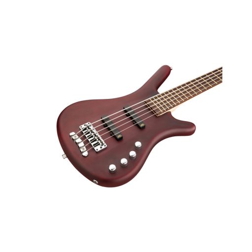 Warwick RockBass Corvette Basic, 5-Húros - Burgundy Red Transparent Satin