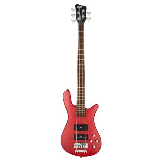   Warwick RockBass Streamer Standard, 5-Húros - Burgundy Red & Transparent Satin