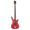 Warwick RockBass Corvette $$, 4-Húros - Burgundy Red Transparent Satin