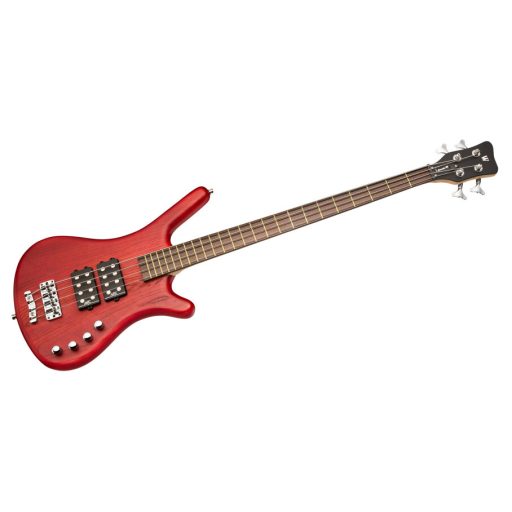 Warwick RockBass Corvette $$, 4-Húros - Burgundy Red Transparent Satin