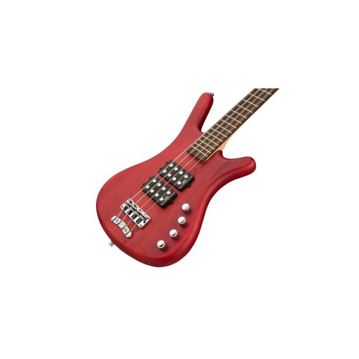 Warwick RockBass Corvette $$, 4-Húros - Burgundy Red Transparent Satin