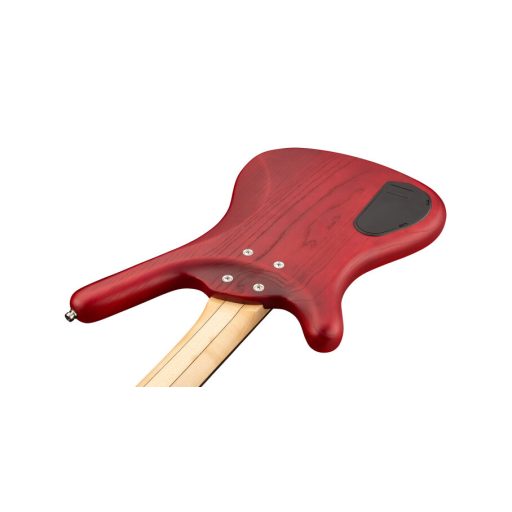 Warwick RockBass Corvette $$, 4-Húros - Burgundy Red Transparent Satin